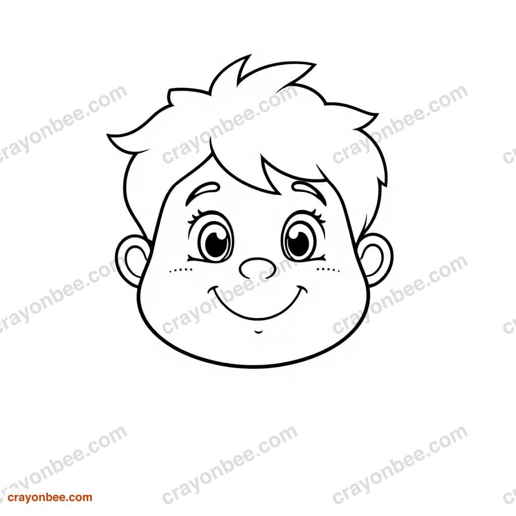 Artist Painter Coloring Page — Free Printable PDF