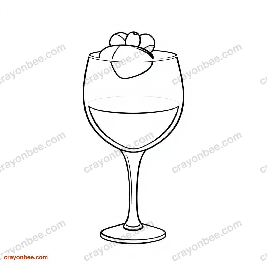 Glass Slipper Coloring Page — Free Printable PDF