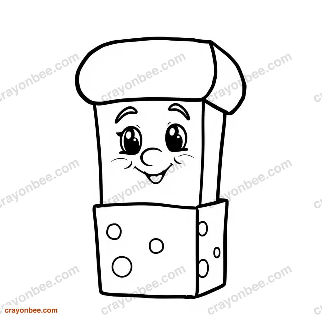Jack In The Box Coloring Page — Free Printable PDF