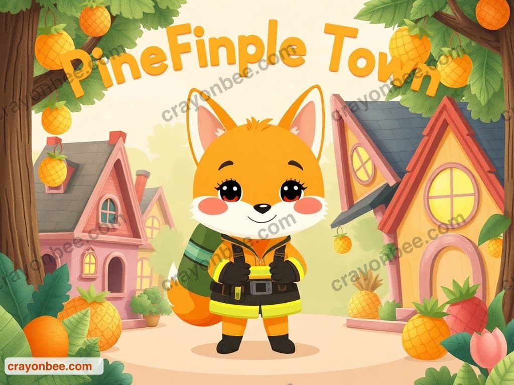 Finn the Firefighter Fox — A Short Kids Story