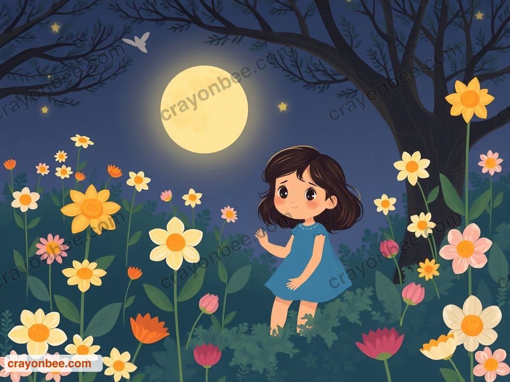 Luna and the Moon Garden — A Short Kids Story