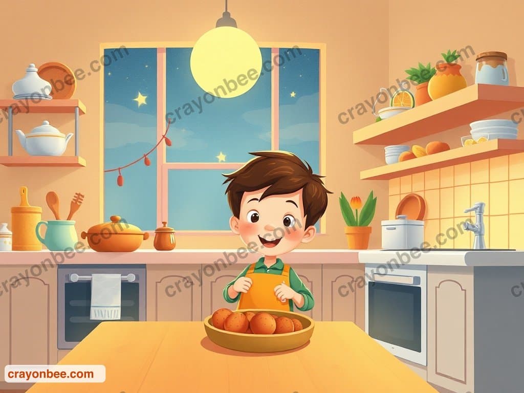 Max and the Midnight Pizza — A Short Kids Story