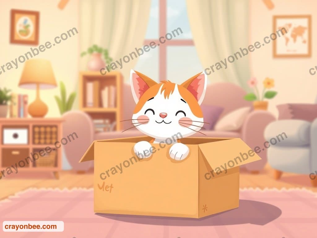 The Cat in the Cardboard Spaceship — A Short Kids Story