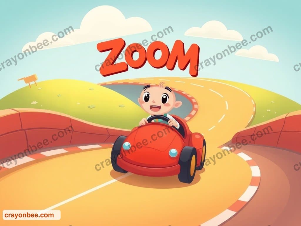 Zoom! The Tiny Racecar — A Short Kids Story