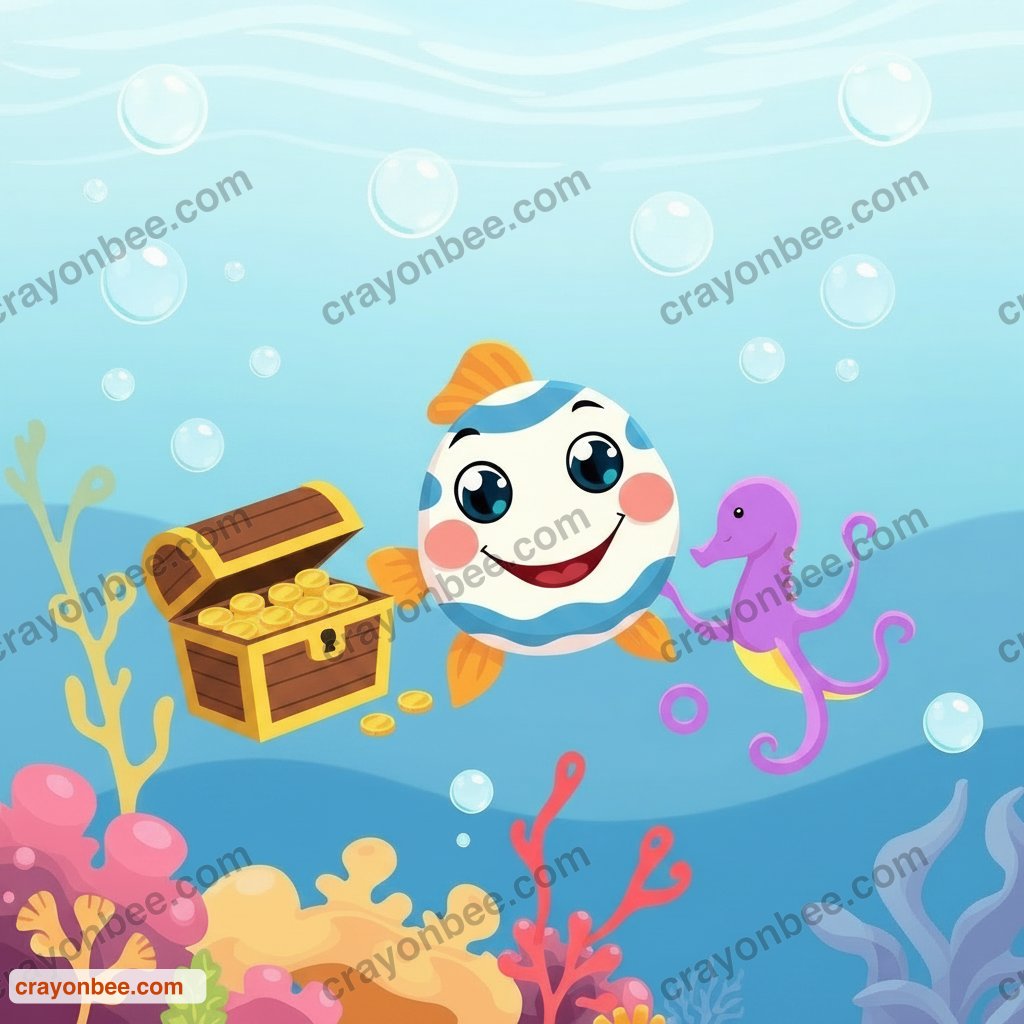 Spot the Differences: underwater — picture B